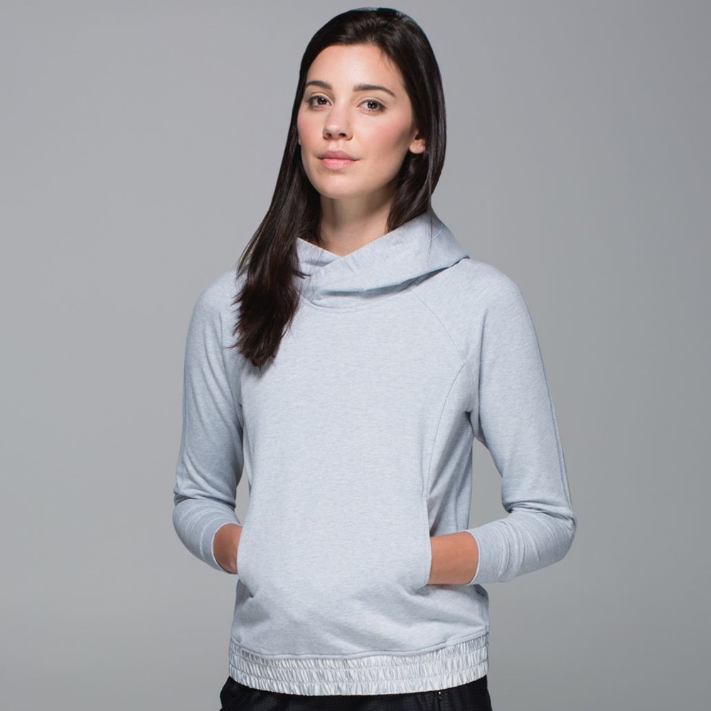 Lululemon All Good Pullover Grey Size 10